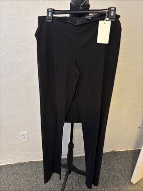 bebe vintage Black Slim Tapered Dress Pants